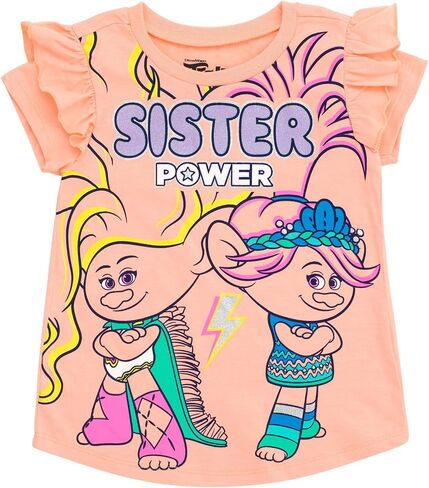 DreamWorks Trolls Poppy T-Shirt and Leggings Outfit Set Infant to Toddler in Kuwait