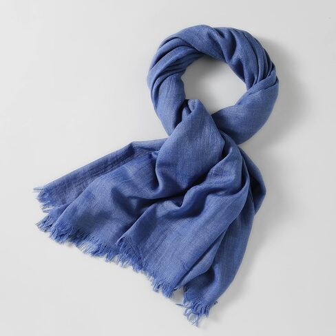 Jeelow Cotton Feel Scarf Shawl Wrap Soft Lightweight Scarves And Wraps For Men Women in Kuwait
