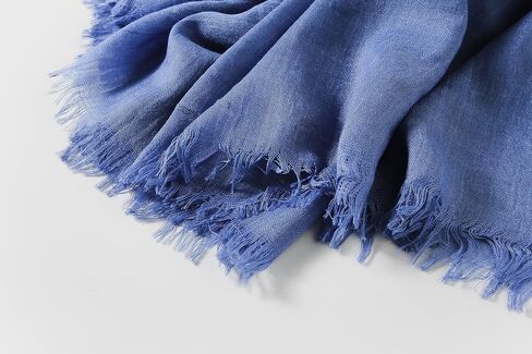 Jeelow Cotton Feel Scarf Shawl Wrap Soft Lightweight Scarves And Wraps For Men Women in Kuwait