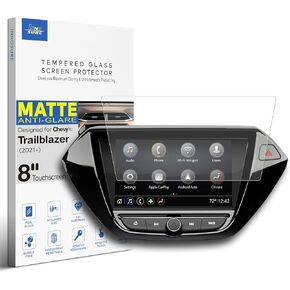 Tempered Glass Screen Protector for (2024-2025) Chevy Trailblazer LS/LT/ACTIV/RS 11 Inch Display Touchscreen Anti Finger Print (HD Clear)