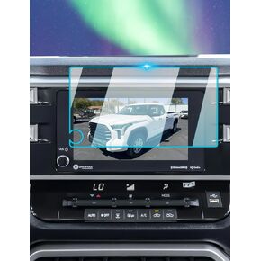 BIXUAN 2PCS for 2024 Toyota Tundra Screen Protector Compatible with 2022-2024 Toyota Tundra SR/SR5 8 inch Navigation Touch Screen Accessories Scratch Resistant HD