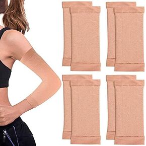 Geyoga 4 Pair of Arm Wrap Shaper Female Arm Trainers Arm Wrap Sleeve for Women Sport Fitness Arm Shape Supplies