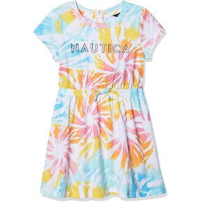 Nautica Girls Short Sleeve Fashion Dress