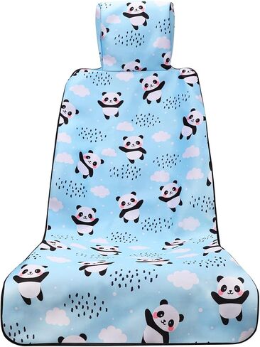 YR غطاء مقعد سيارة مقاوم للماء ومقاوم للبقع، أغطية مقاعد سيارة من النيوبرين غير قابلة للانزلاق لسيارة السيدان، سيارات الدفع الرباعي، الشاحنة، حامي المقعد الأمامي، حماية مقاعدك الجلدية والقماش (الفهد) in Kuwait