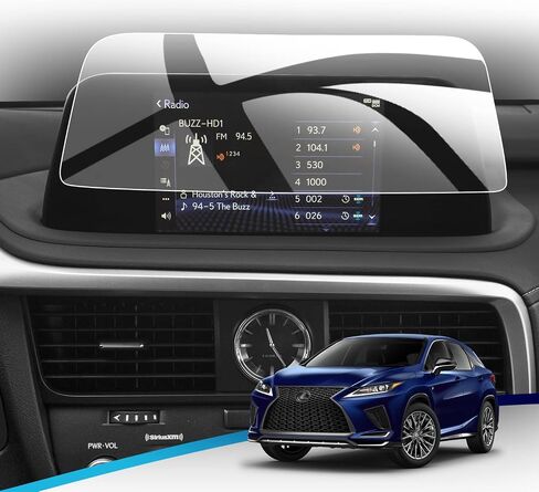 متوافق مع 2020-2022 Lexus RX series RX300 RX350 RX450 واقي شاشة زجاجي مقوى ممتاز مقاس 8 بوصة - حماية ضد الخدش وبصمات الأصابع (ليس 12.3 بوصة) in Saudi Arabia