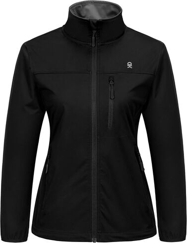 Little Donkey Andy Women's Lightweight Softshell Jacket Windbreaker for Running Travel Hiking, Windproof, Water Repellent in Kuwait