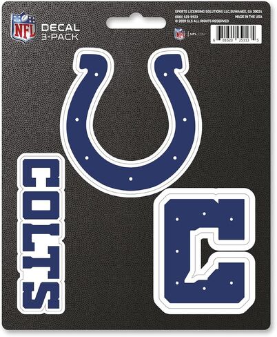 NFL Indianapolis Colts Team Decal in Saudi Arabia