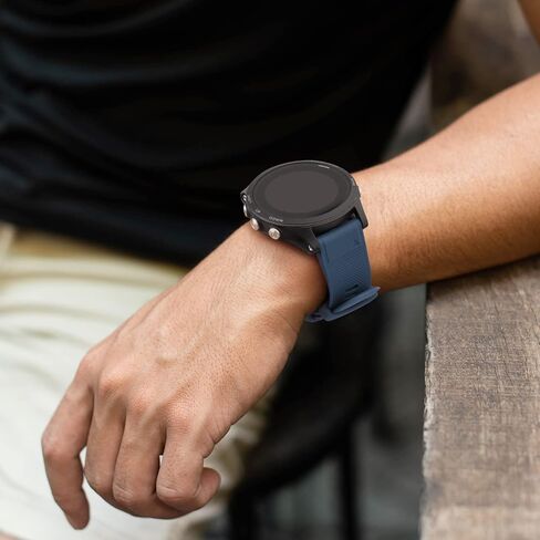 Meliya متوافق مع سوار ساعة Fenix ​​6، حزام بديل رياضي من السيليكون الناعم لساعة Fenix ​​6/Fenix ​​6 Pro/Fenix ​​5/Fenix ​​5 Plus/Forerunner 935/Forerunner 945/Approach S60/Quatix 5 الذكية in Saudi Arabia