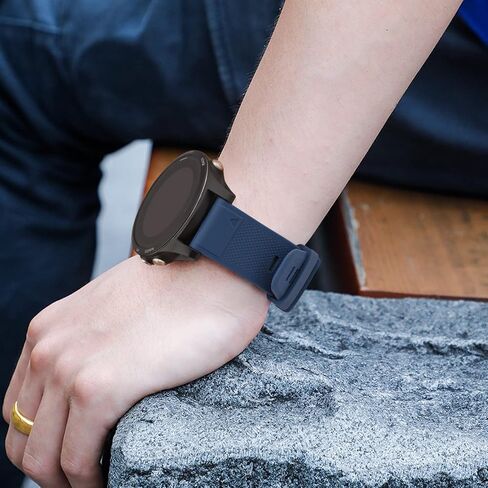 Meliya متوافق مع سوار ساعة Fenix ​​6، حزام بديل رياضي من السيليكون الناعم لساعة Fenix ​​6/Fenix ​​6 Pro/Fenix ​​5/Fenix ​​5 Plus/Forerunner 935/Forerunner 945/Approach S60/Quatix 5 الذكية in Saudi Arabia