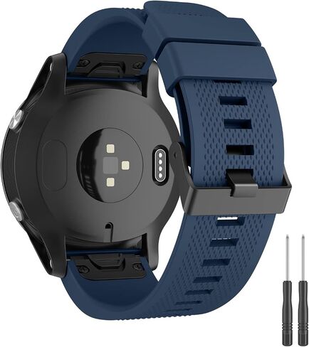 Meliya متوافق مع سوار ساعة Fenix ​​6، حزام بديل رياضي من السيليكون الناعم لساعة Fenix ​​6/Fenix ​​6 Pro/Fenix ​​5/Fenix ​​5 Plus/Forerunner 935/Forerunner 945/Approach S60/Quatix 5 الذكية in Saudi Arabia