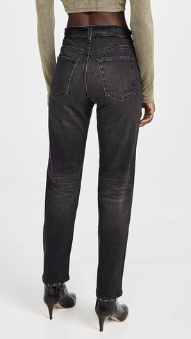 AG Adriano Goldschmied Women's Saige Straight Jeans in Saudi Arabia
