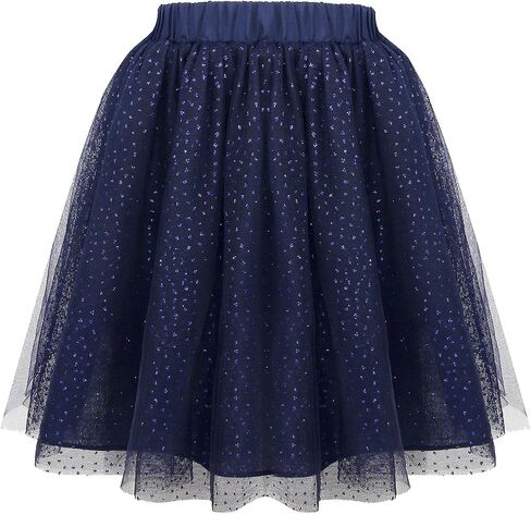 Bonny Billy Girls Classic Layers Tulle Tutu Sparkling Skirt in Kuwait