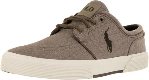 POLO RALPH LAUREN Men's Faxon Low Tan Sneaker 7 M US in Saudi Arabia