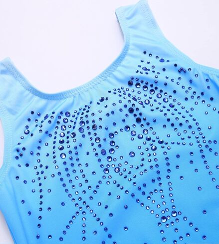 Zaclotre Gymnastics Leotards for Girls with Shorts Toddler Kids Sparkly Dance Outfits Biketard Rainbow Star Leopard in Saudi Arabia