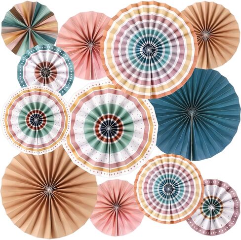 12 Pieces Travel The Map Hanging Paper Fans for Classroom Decorations Future World Changers Paper Garlands Tissue Travel Themed Bulletin Board for Teacher School Library Office Decoration in Kuwait