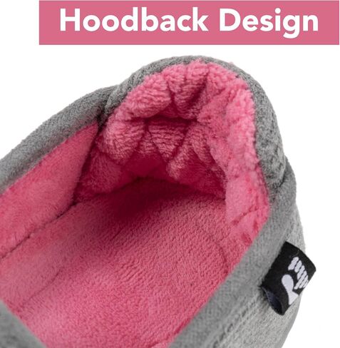 RockDove Women's Two-Tone Hoodback Slipper with Removable Insole | Indoor/Outdoor Sole, Non-Slip, Lightweight, Machine Washable, Stylish, Skin-Friendly, Breathable, Gift-Ready in Saudi Arabia
