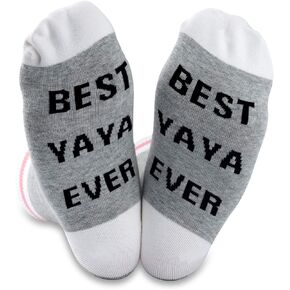 2PAIRS Best Yaya Ever Yaya Gift Grandma Gift New Grandma Gift Yaya To Be Mother's Day Gift