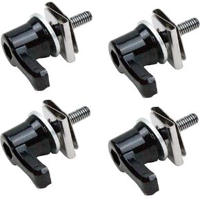 Saddlebag Locks Fastener Bolt Saddlebag Mounting Hardware Theft Deterrent System Lock for Harley Davidson Touring Street Glide Electra Glide Road Glide Softail 1992-2023 (Chrome)