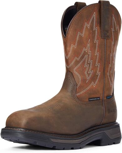 ARIAT Men's Big Rig Waterproof Composite Toe Work Boot Western in Saudi Arabia