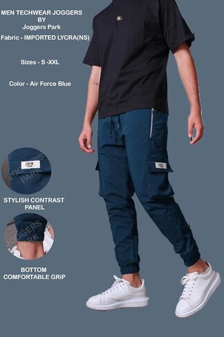Men Stylish Tech wear Track Pants in Saudi Arabia