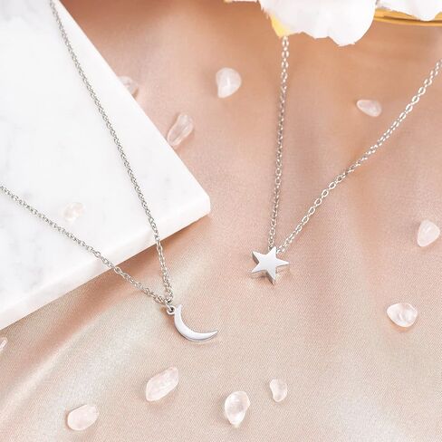 هدايا الأخت MANVEN من قلادة الأخت غير البيولوجية أفضل هدية عيد ميلاد لصديق للنساء والفتيات in Kuwait