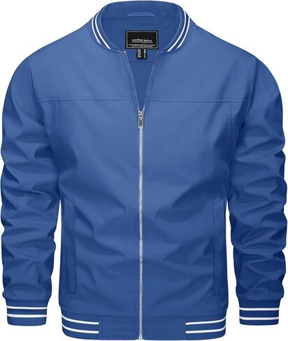 جاكيت بومبر رجالي من MAGNIVIT للربيع والخريف خفيف الوزن وخفيف الوزن in Kuwait