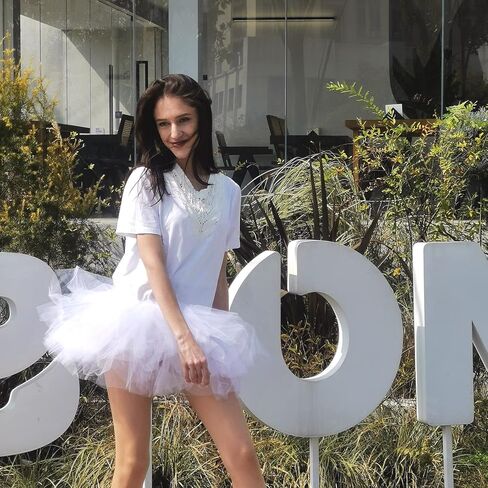 سينتوفاك تنورات قصيرة للنساء مرنة 6 طبقات تول توتو تنورة الكبار توتو التنانير هالوين تأثيري زي الجري in Kuwait