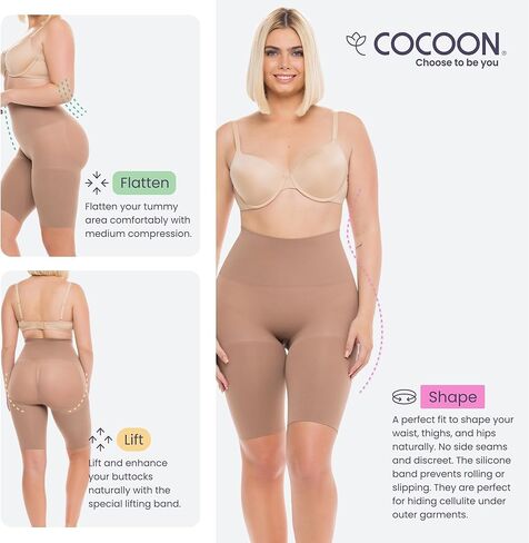 شورت لراكبي الدراجات النارية متوسط ​​الخصر على شكل Co'Coon - خفيف الوزن، ومسامي للغاية، وجذاب in Kuwait