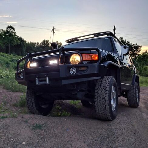 Nilight 2PCS 6.5 Inch 36W Flood LED Light Bar Led Work Light Off Road Driving Light With Off Road Wiring Harness, 2 Years Warranty in Kuwait