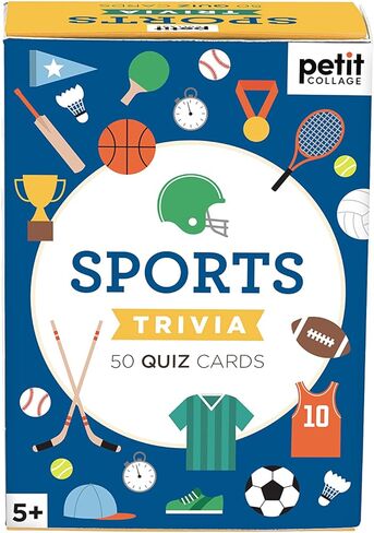 Petit Collage Animal Trivia Quiz Cards – Fun Card Game for Kids, Kids Trivia Game for Ages 5+ – Includes 50 Animal-Themed Quiz Cards – Perfect for Family Fun in Saudi Arabia