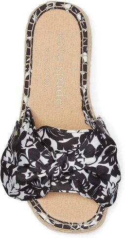 صندل نسائي من Kate Spade New York Lucie Tropical Foliage Espadrille منزلق in Saudi Arabia