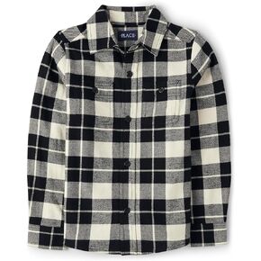The Children's Place Boys' Long Sleeve Jersey Henley Shirt