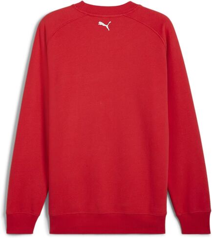 PUMA Men's Standard Scuderia Ferrari Race Big Shield Crew Sweatshirt, Red-SS24 in Saudi Arabia