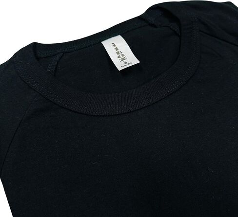 تي شيرت ILTEX Raglan بأكمام 3/4 جيرسي بيسبول رياضي للجنسين (30+ لون) in Kuwait