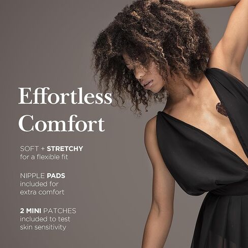 غطاء حلمة من القماش ذاتي اللصق مقاوم للماء للنساء من Nippies - قلب أو صليب in Kuwait