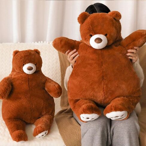 18" Duck Plush Toy, Kawaii Anime Body Pillow, Soft Stuffed Animal, Unique Squishy Gift for Boys & Girls in Saudi Arabia