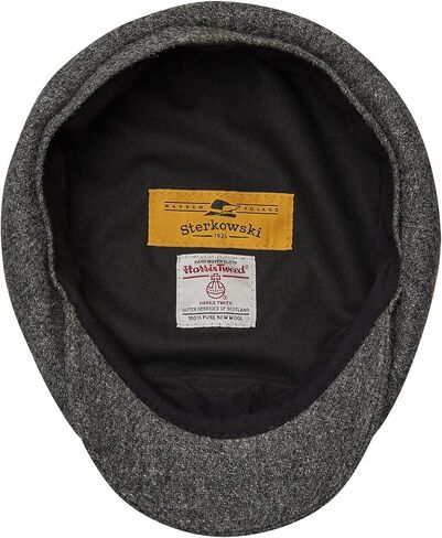 Sterkowski Shelby Cap | 100% Harris Tweed Newsboy Cap for Men | 8 Panel Peaky Style Hat in Saudi Arabia