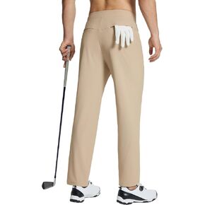 BALEAF Men's Golf Pants Stretch Relaxed Fit 30" Sweatpants with Zipper Pockets Work Casual Athletic in Saudi Arabia
