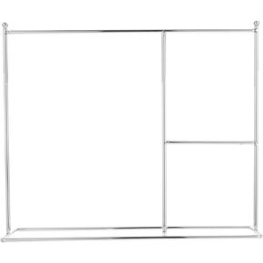 Zerodeko Miniature Doll Clothes Rack, Doll Closet Garment Hanger Rack Doll Clothe Display Rack Mini Jewelry Organizer Furniture Accessories () Baby Clothes Doll House