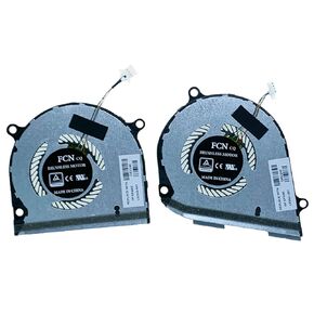 Replacement CPU GPU Cooling Fan for HP Envy X360 15-DS 15-DR 15M-DR 15M-DS 15M-DR1011DX 15M-DR1012DX TPN-W142 TPN-W143 Series