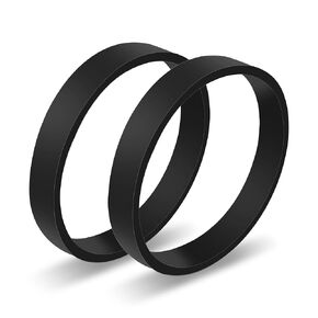 Replacement Vacuum Belts for Hoover Dual Power Max Carpet Cleaner FH51000,FH51001,FH51002,FH54000 Series,Replace Parts 440005536 (2 Pack)
