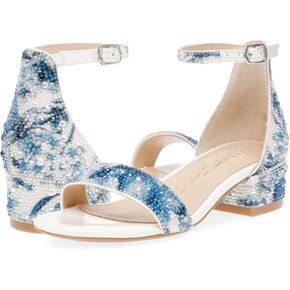 Betsey Johnson Girls Mari Rhinestone Dressy Block Heel