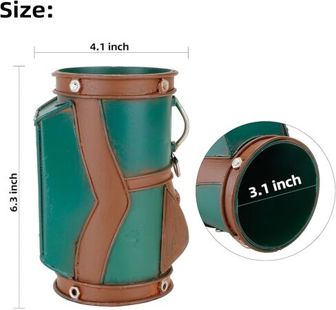 Roykaw Golf Pen Holder for Gift, Golf Gifts for Men Women, Mini Desktop Storage, Perfect Golf Gifts, Office Gifts, and Golf Office Decor for Men in Saudi Arabia