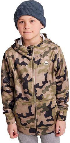 Burton Boys' Oak Full Zip Hoodie in Kuwait