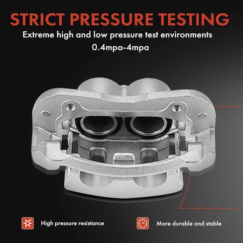 A-Premium Disc Brake Calipers Assembly with Bracket Compatible with Kia Sorento 2005 2006 2007 2008 2009 - Front Driver and Passenger Side, 2-PC Set in Saudi Arabia
