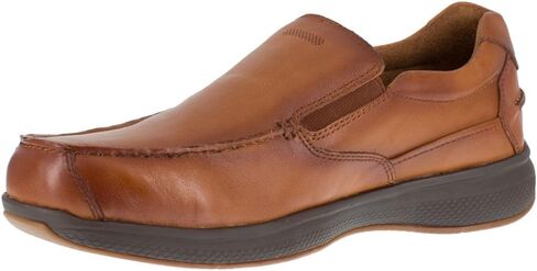 أحذية Florsheim Work للرجال من Bayside مقاومة للانزلاق من الفولاذ عند أصابع القدم كاجوال - بني in Saudi Arabia