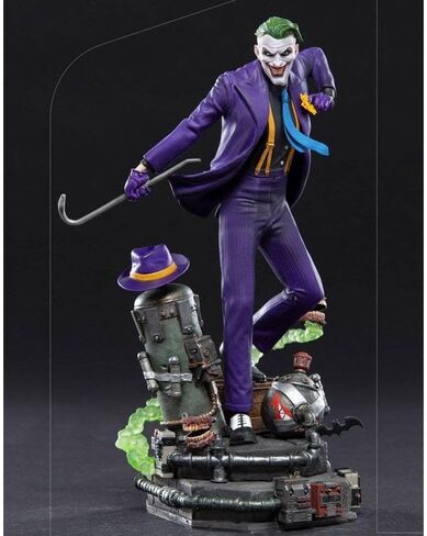 Iron Studios DC Comics The Joker Deluxe 1/10 Scale | DC Comics | 9" inches Collectible Figure in Kuwait