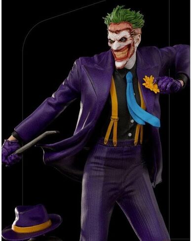 Iron Studios DC Comics The Joker Deluxe 1/10 Scale | DC Comics | 9" inches Collectible Figure in Kuwait
