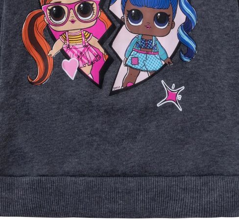 LOL Surprise Dolls Girls’ Hoodie and Legging Set for Little and Big Kids – Pink/Grey in Saudi Arabia
