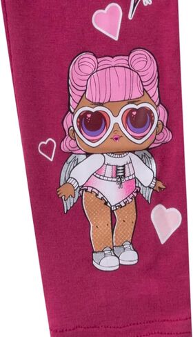 LOL Surprise Dolls Girls’ Hoodie and Legging Set for Little and Big Kids – Pink/Grey in Saudi Arabia